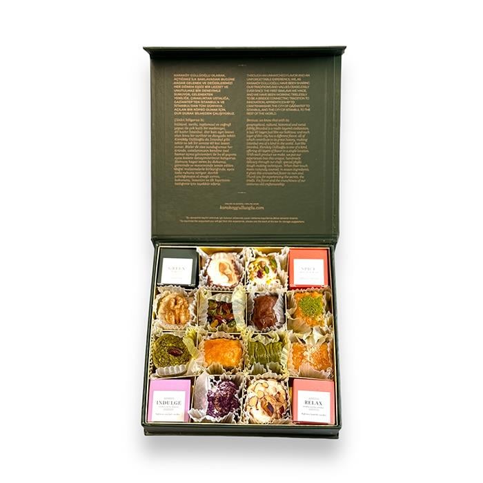 Caja De Baklava Y Delicias Turcas Con Sabor Perfecto