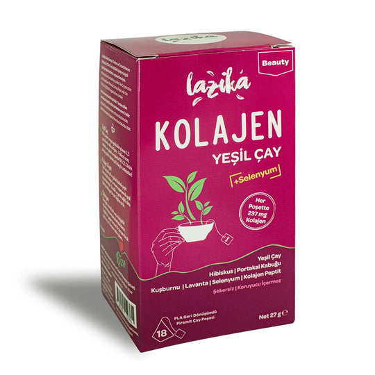 Kollageninfuserat grönt te 18 förpackningar