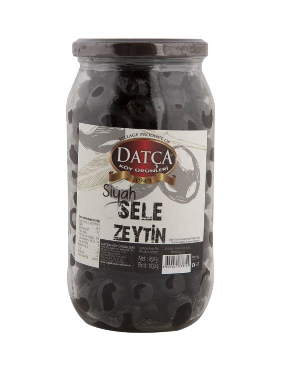 Olive Nere Del Sele Curate IN SALAMOIA 650 G.