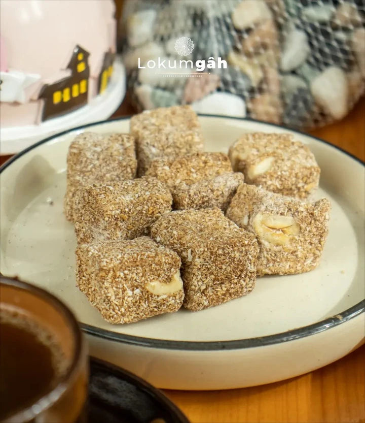 Dibek Brown Coated Creamy Turkish Delight 1 Kg.