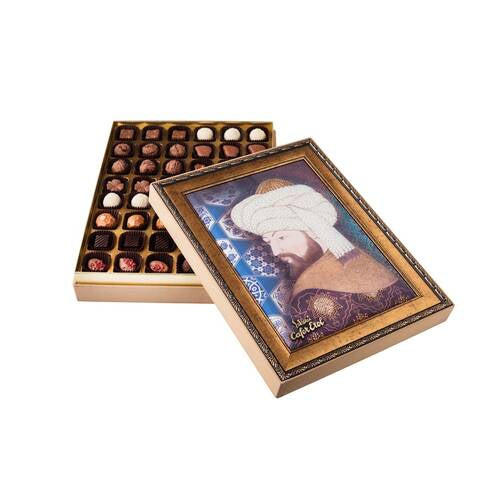 Boîte De Chocolats Spéciaux Fatih Sultan MEHMET 48 pièces