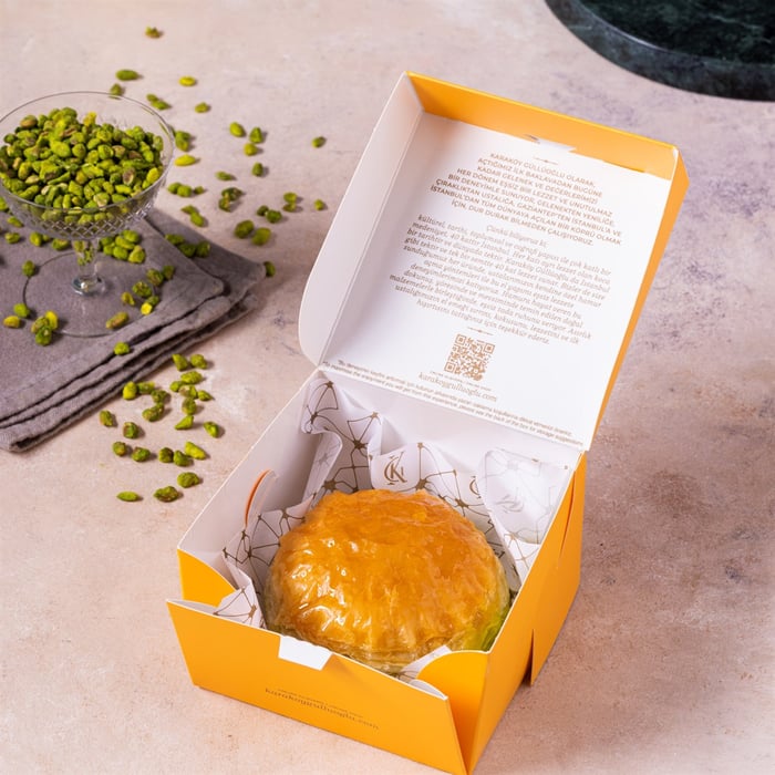 Grillad pistaschbaklava-burgare 1 bit