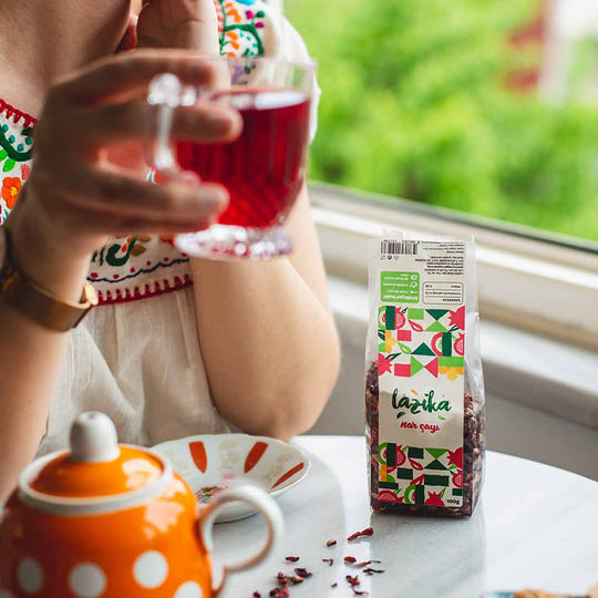 Real Pomegranate Infused Tea 100 g.