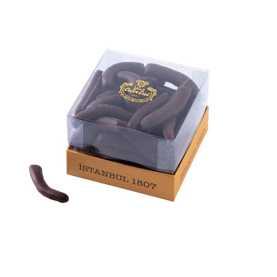 Drageia de pau laranja em Istambul Embalagem transparente 200 G.