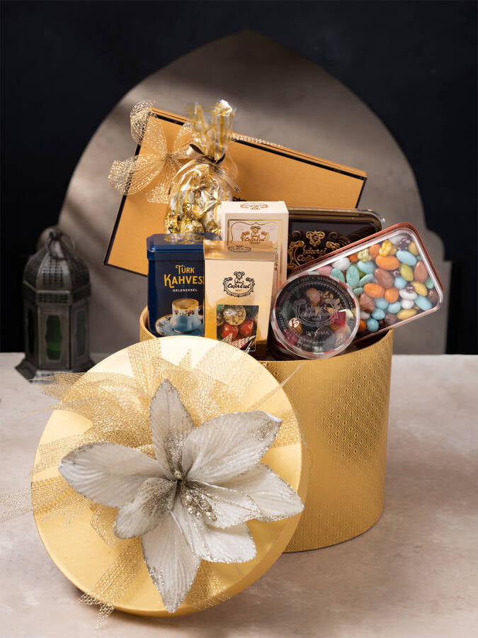 Cesto de Oferta de Sabores Mistos para Banquetes de Luxo