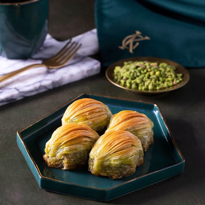 Musselbaklava med pistage 1 Kg.