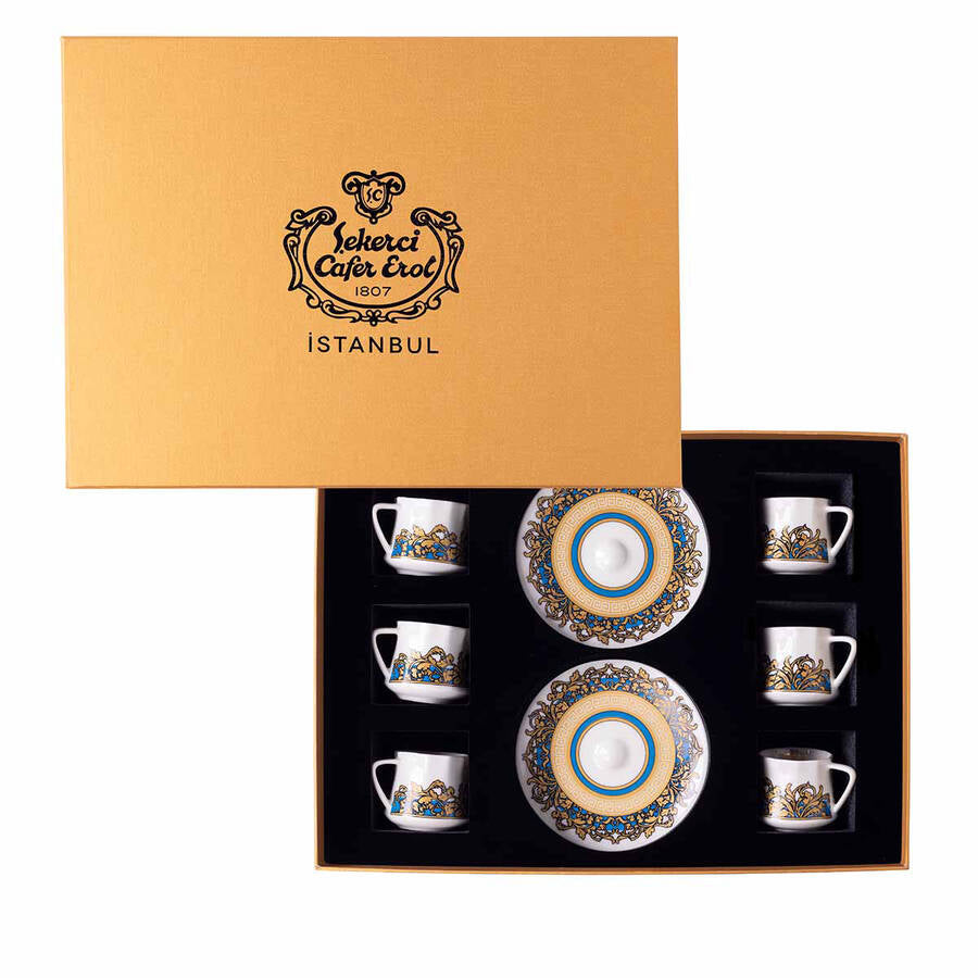 Tazza Da Caffè Turco A Motivi 6 pezzi