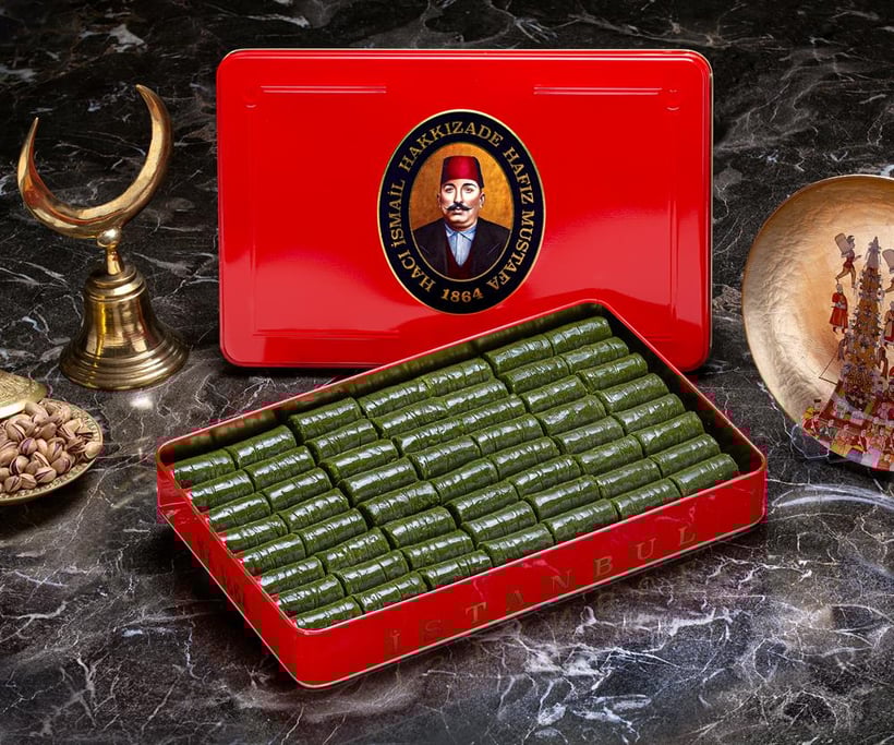 Baklava embrulhada em pistácio - Caixa grande