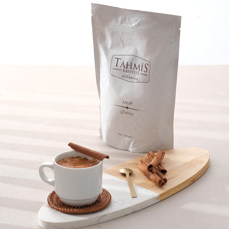 Αυθεντικό Σκόνη Salep με μείγμα γάλακτος 500 G.