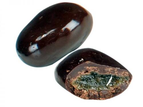 Drageia de passas de uva com cobertura de chocolate negro Premium 1 Kg.