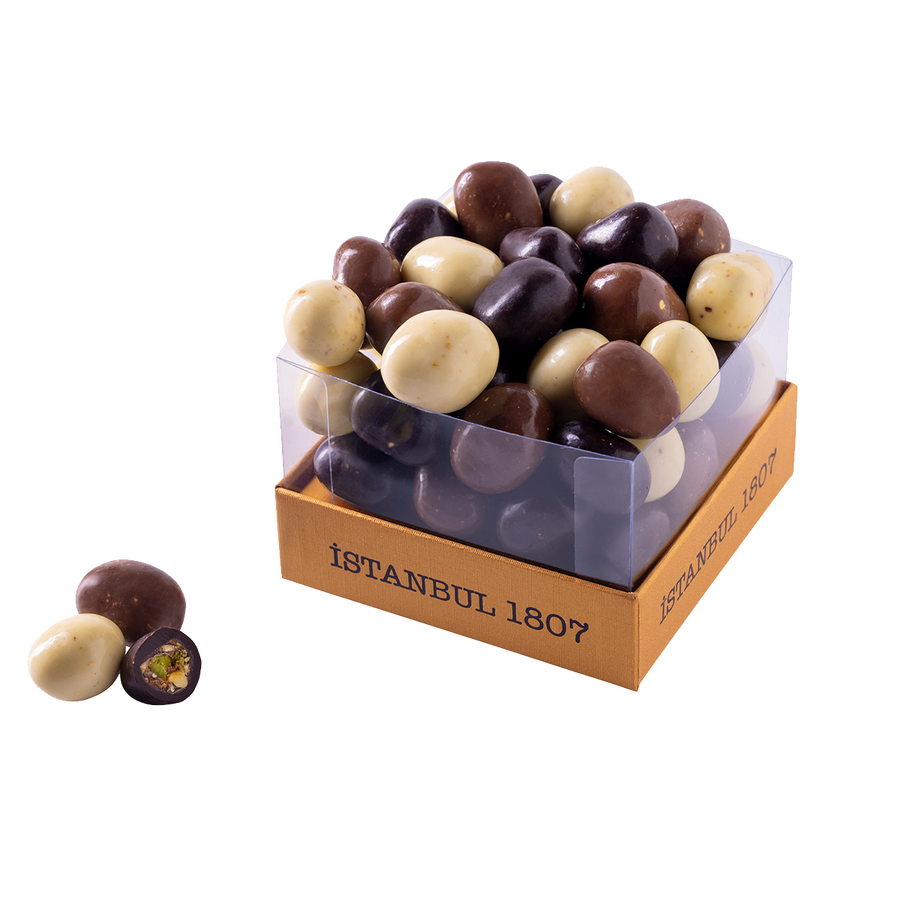 Mistura de Pistácios Premium Dragee em Istambul Caixa 300 G.