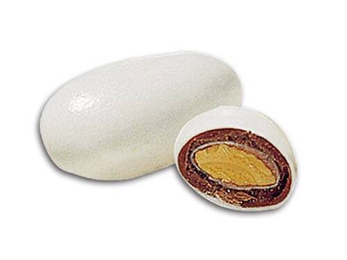 Premium Pearl Colored Chocolate Covered Almond Dragee 1 Kg.
