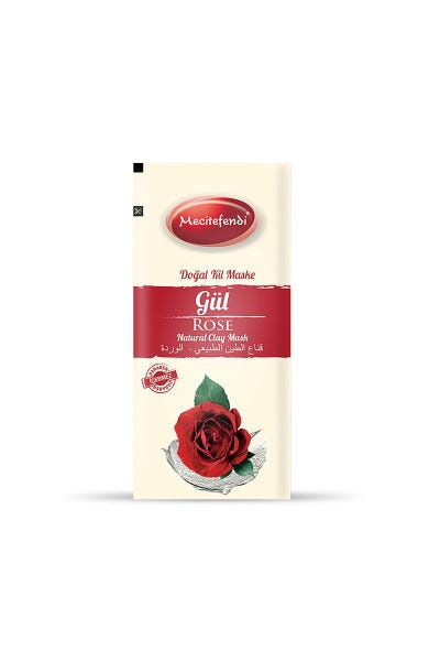 Natural Clay Mask Rose Single Use 20 G.