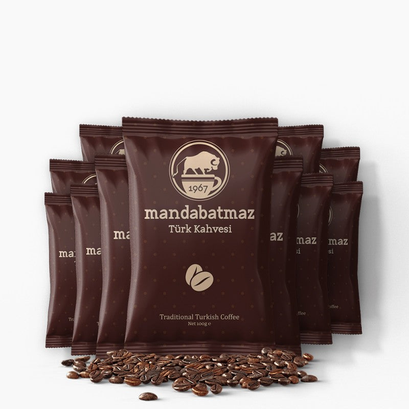Authentieke Turkse Koffie 20 Stuks - Geschenk 2 Pakjes