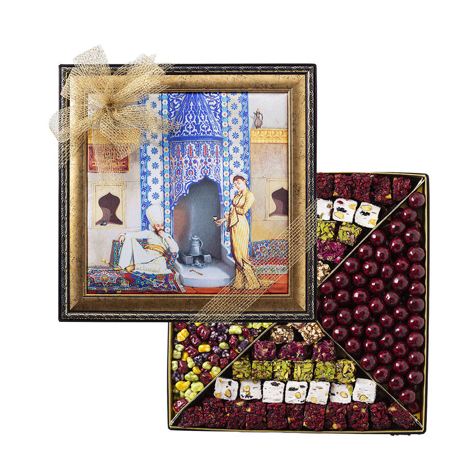 Turkish Delight & Dragee - Sultan Themed Box 2kg