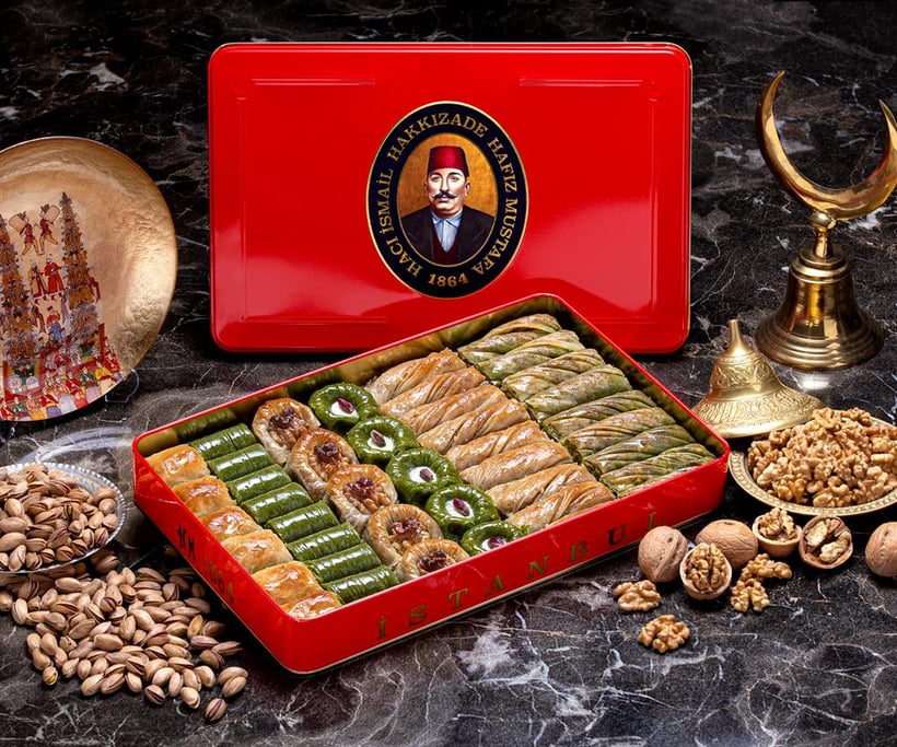 Gourmet Sultan Blandad Baklava -XL stor låda