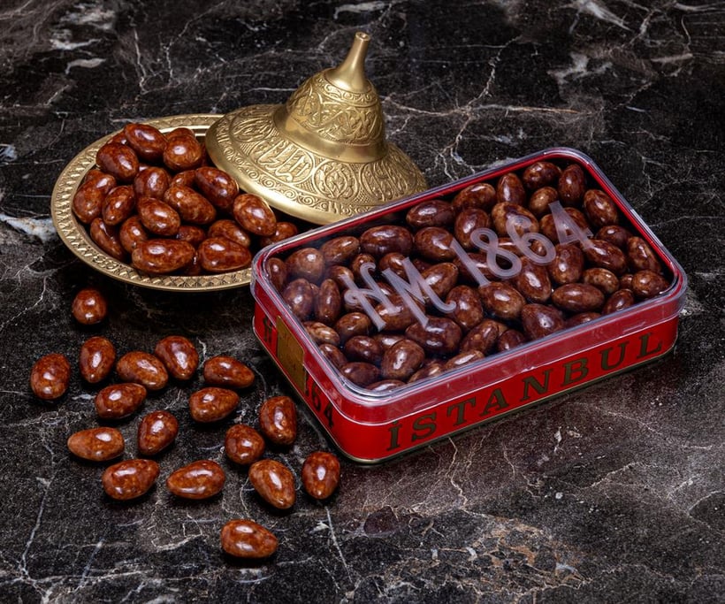 Chokladöverdragen Tiramisu Mandel Dragee