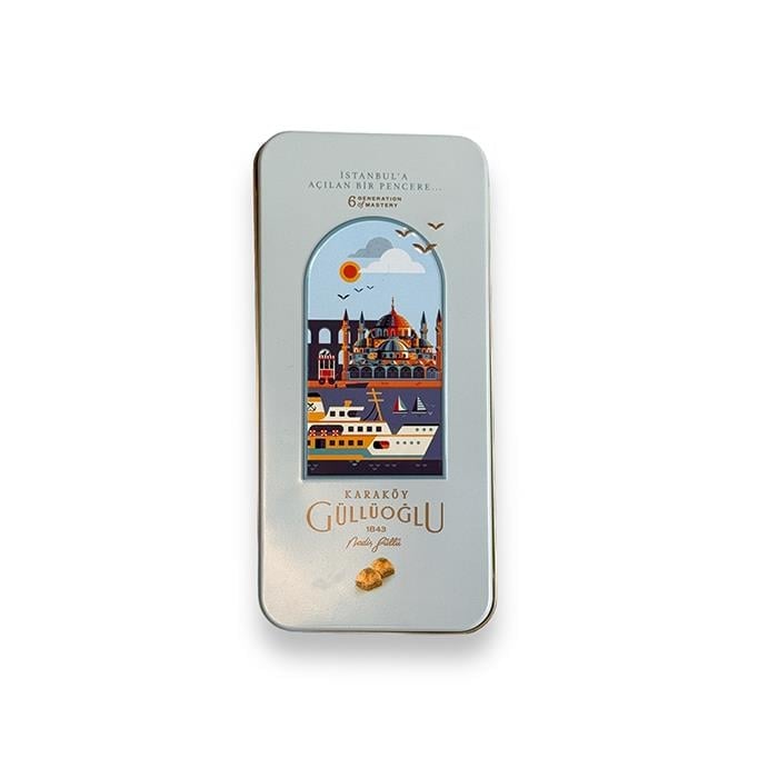 Ett minne av en blandad dessert från Istanbul