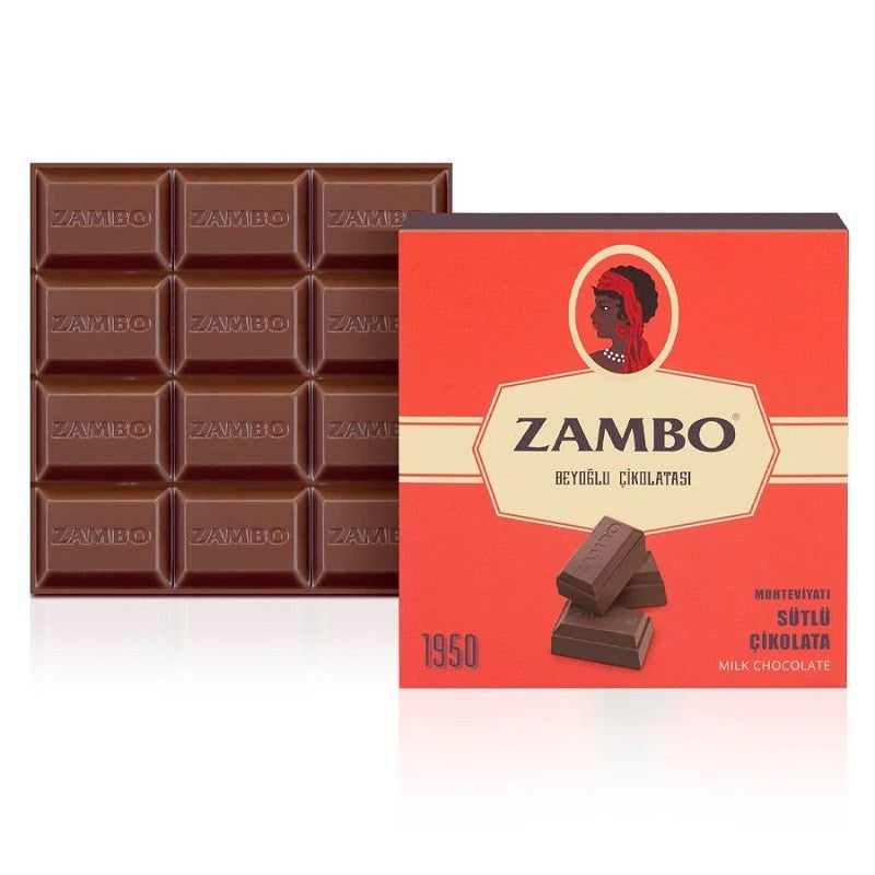 Krämig och läcker schweizisk mjölkig Beyoğlu chokladkaka 90 g.