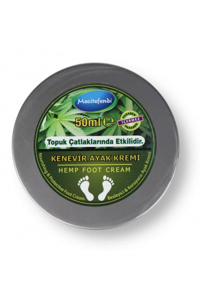 Crema Per La Cura DEI Piedi alla canapa 50 Ml.