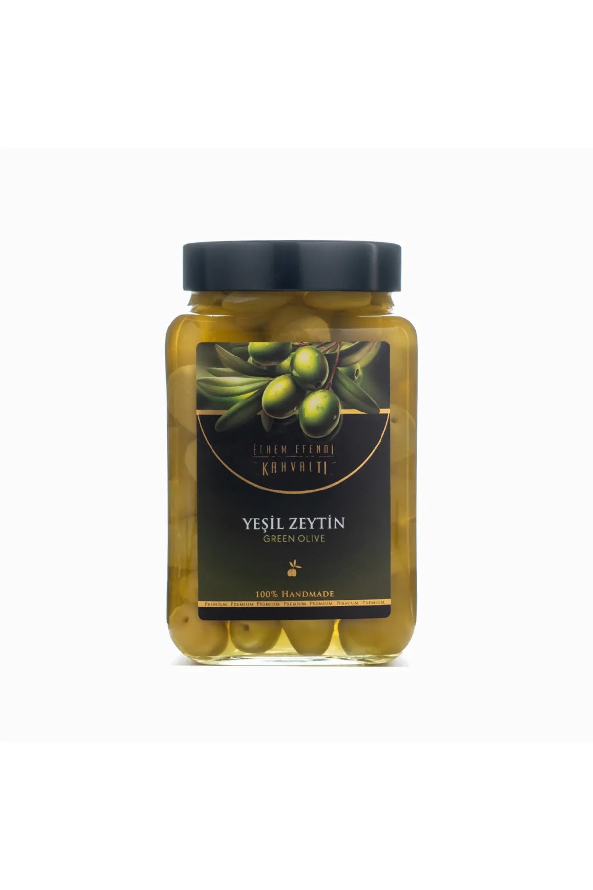 Groene olijven 600 G.
