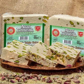 Premium Halva Al Pistacchio ARTIGIANALE 500 G.