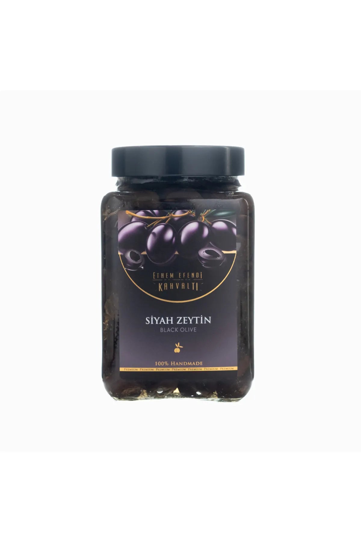 Czarne oliwki 600 G.