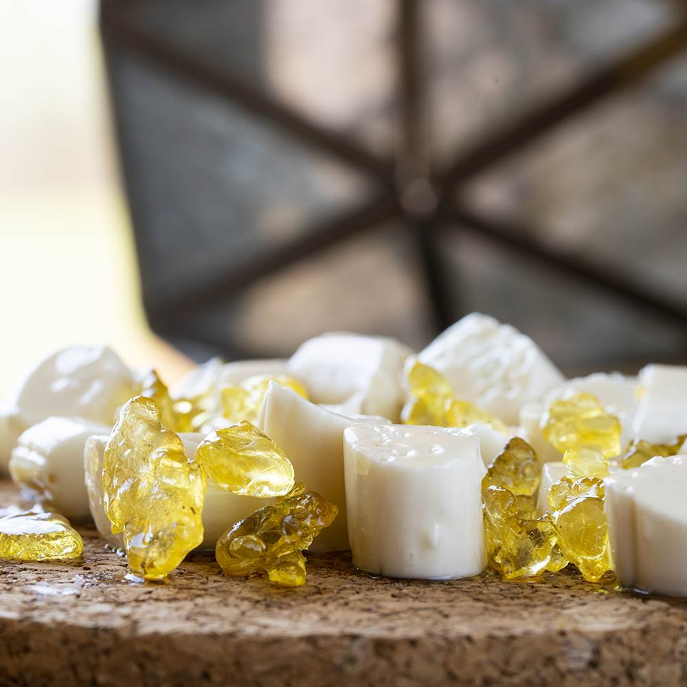 Premiumkvalitet Akide godis med tuggummismak 250 g.