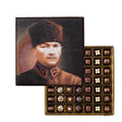 Atatürk Tapestry Weaving Handmade Special Chocolate