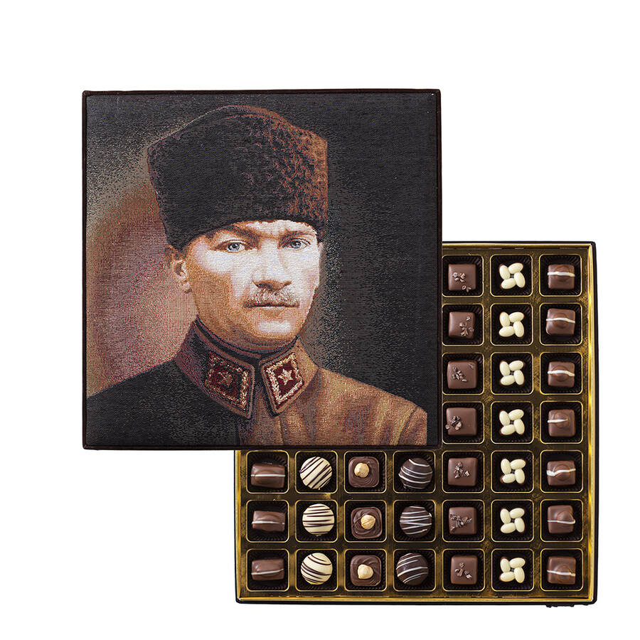 Atatürk Tapestry Weaving Χειροποίητη Ειδική Σοκολάτα
