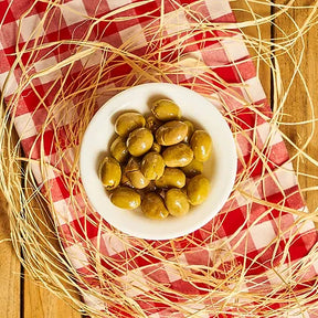 Bodrum Crushed Green Olives, Small, Marinated 1 Kg.
