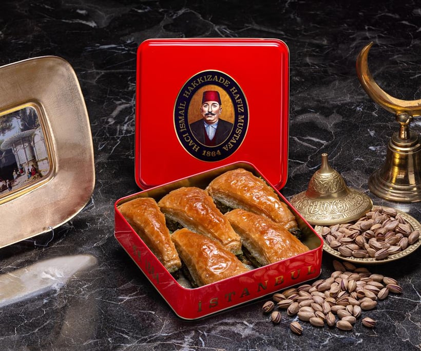 Baklava marchewkowa - małe pudełko