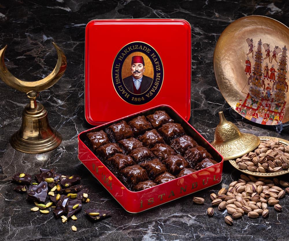 Baklava czekoladowo-pistacjowa - małe pudełko