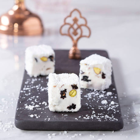 Coconut Raisin Pistachio Turkish Delight 1kg
