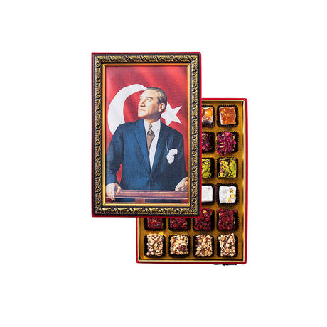 Turkish Delight in Atatürk Framed Box