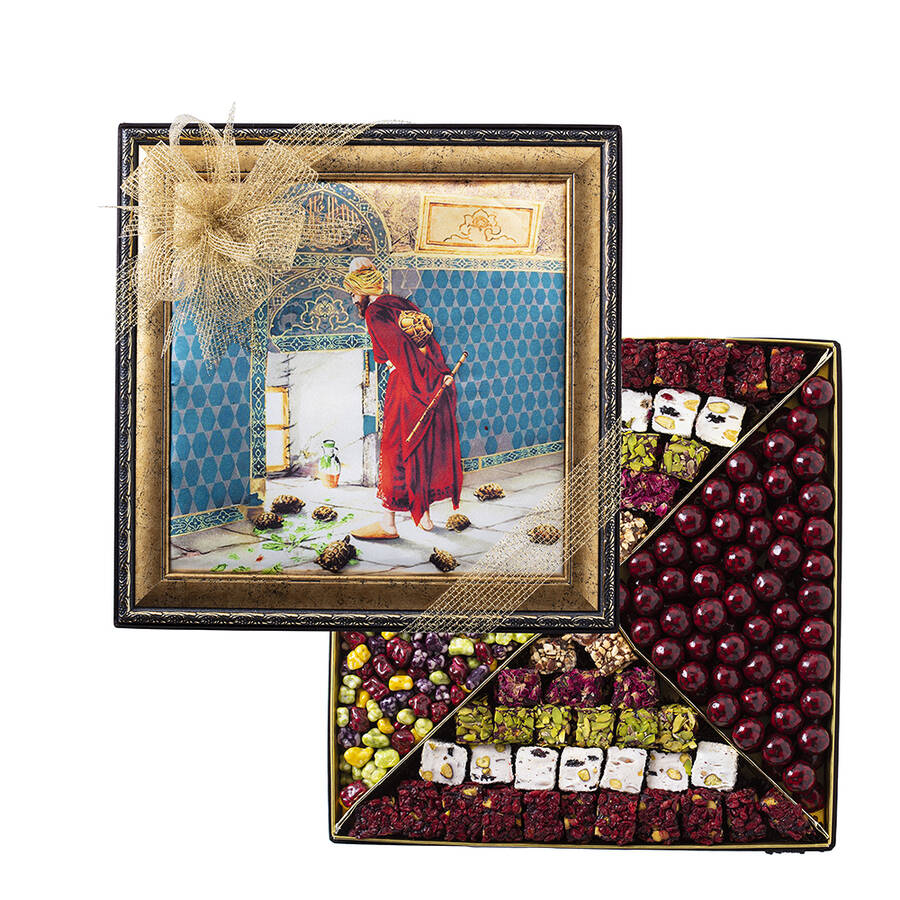 Turkish Delight & Dragee - Turtle Tamer Framed Box