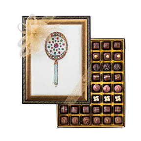 Handmade Special Chocolate in Mirror Box