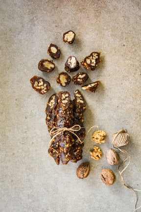 Hazelnut Coated Walnut Sausage 1 Kg.