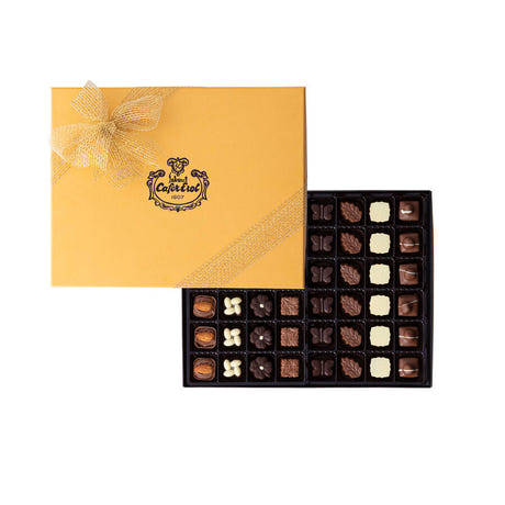 Exquisite Assortment Golden Box of Chocolates 48 Pieces