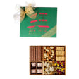 Special Handmade Chocolate in Green Compartment Gift Box