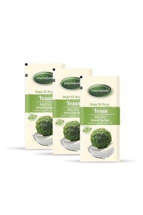 Natural Clay Mask Seaweed 20 G. (Pack of 3)