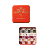 Ręcznie robiony puder Turkish Delight w małej puszce retro