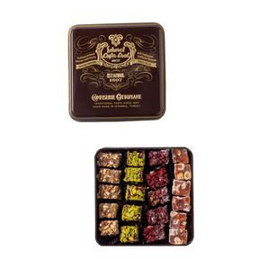 Handcrafted Special Turkish Delight in Small Retro Tin