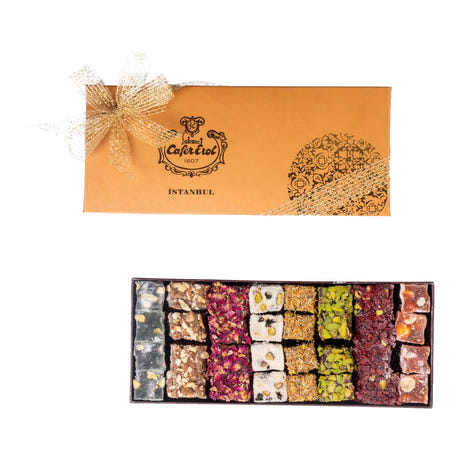 Special Turkish Delight in Vertical Gold Box 680g