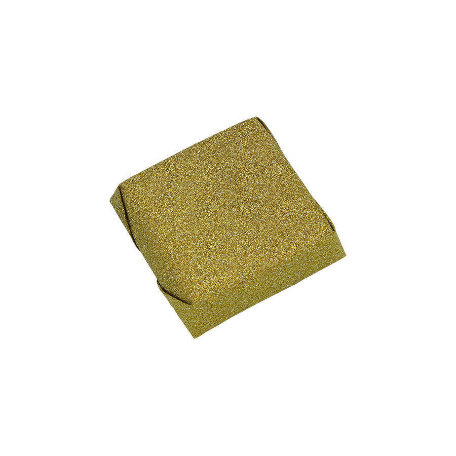 Cioccolato Di Lusso Incartato a Mano Con Dettagli in oro glitterato