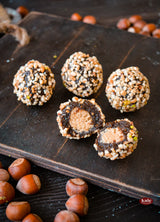 Hasselnötsinfuserad choklad Pestil Snack 500 g.