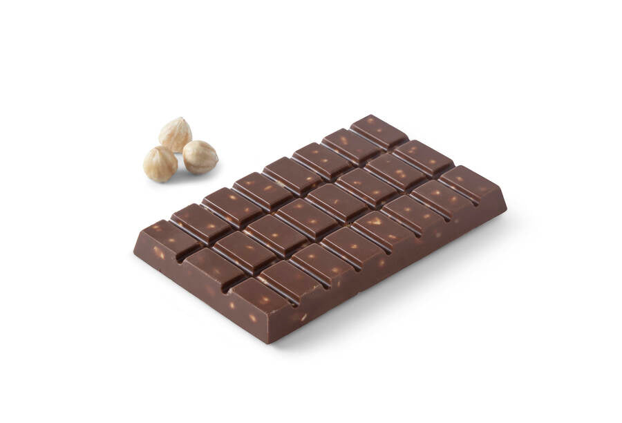 Tavoletta Di Cioccolato Al Latte PREMIUM ALLA nocciola 95 G.