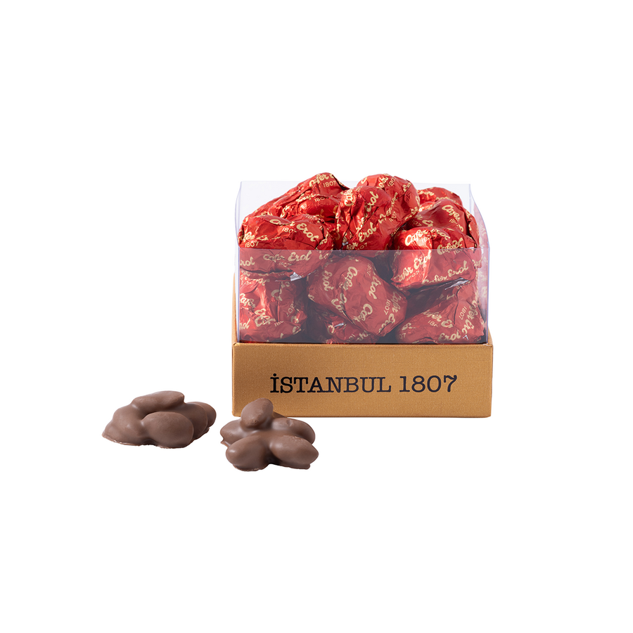 Exquisite Gourmet Almond Chocolate in Istanbul Package 200 G.