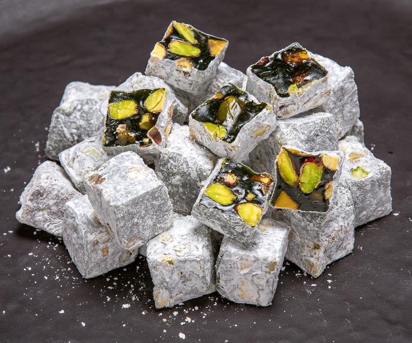 Rich Kiwi Double Pistachio Turkish Delight 1 kg.