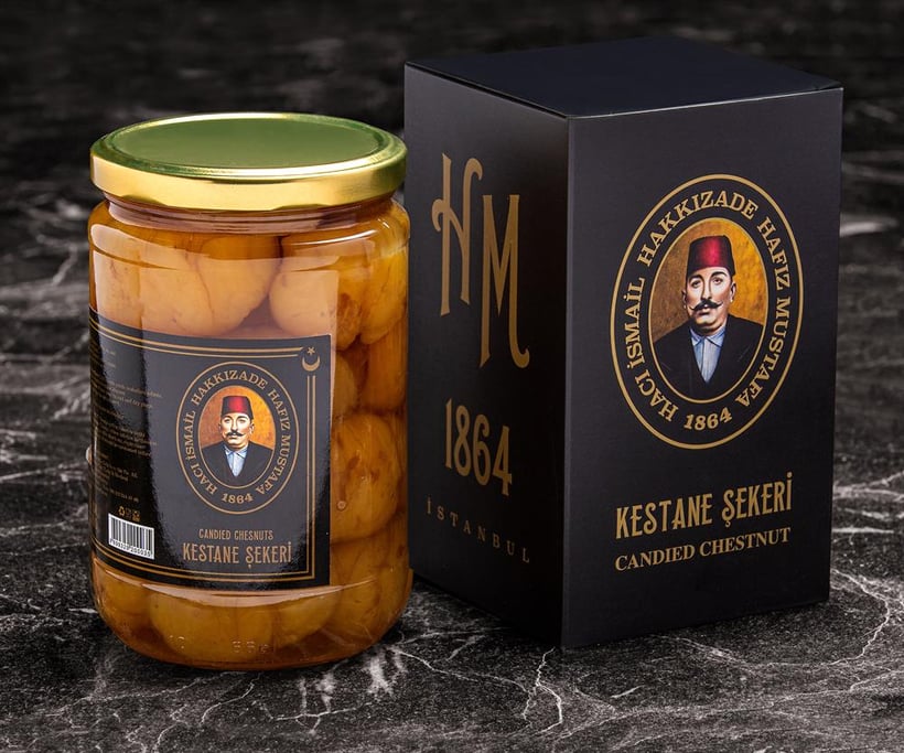 Candied Chestnuts 800 G.